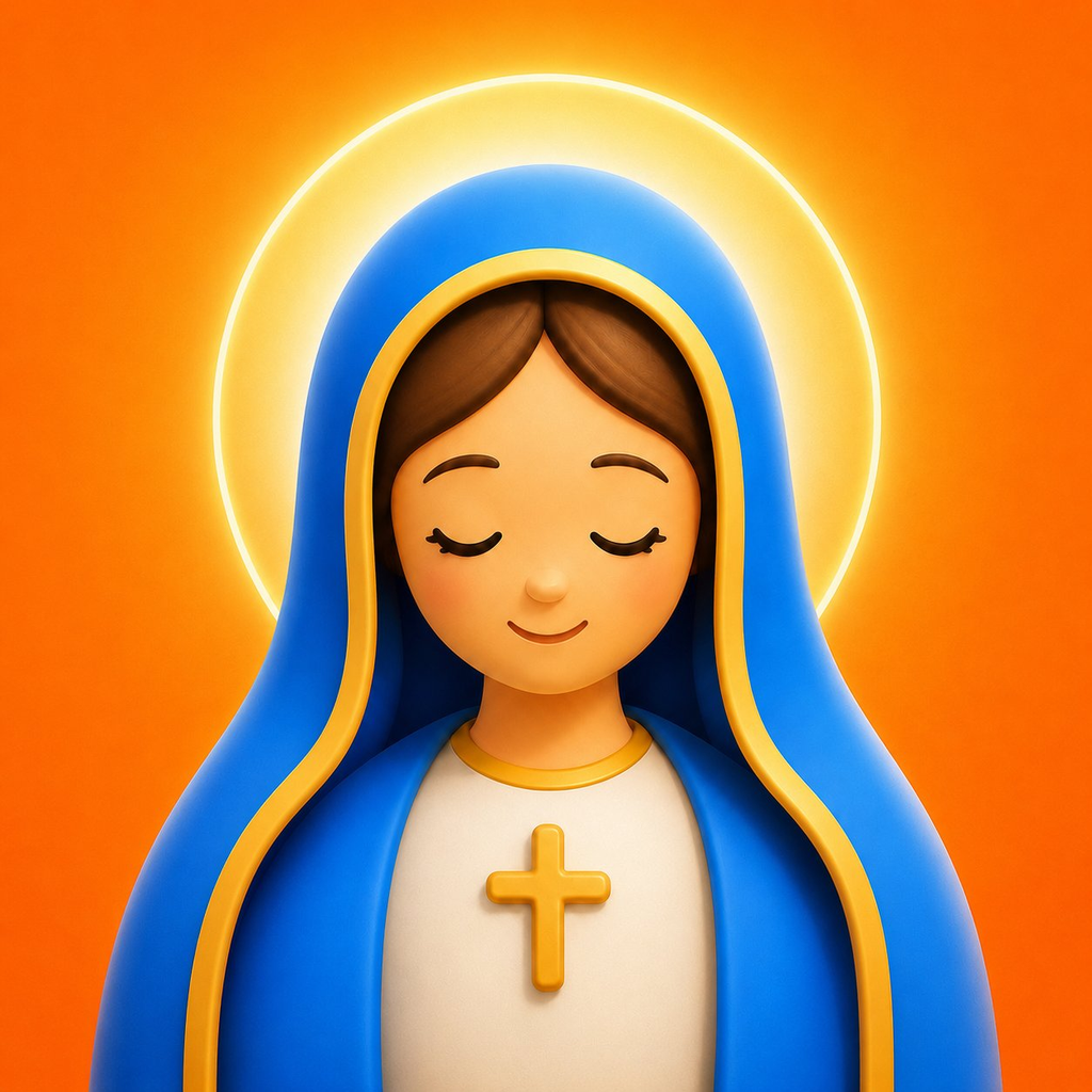 CathChat app icon — Our Lady